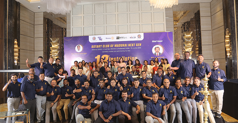 Rotary Club of Madurai Next Gen 13th Installation Function